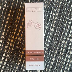 New/Sealed LUXE BEAUTY Eucalyptus Jasmine Pillow Mist 2.02 fl oz